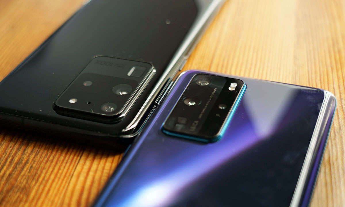 Huawei P40 Pro versus Samsung Galaxy S20 Ultra 