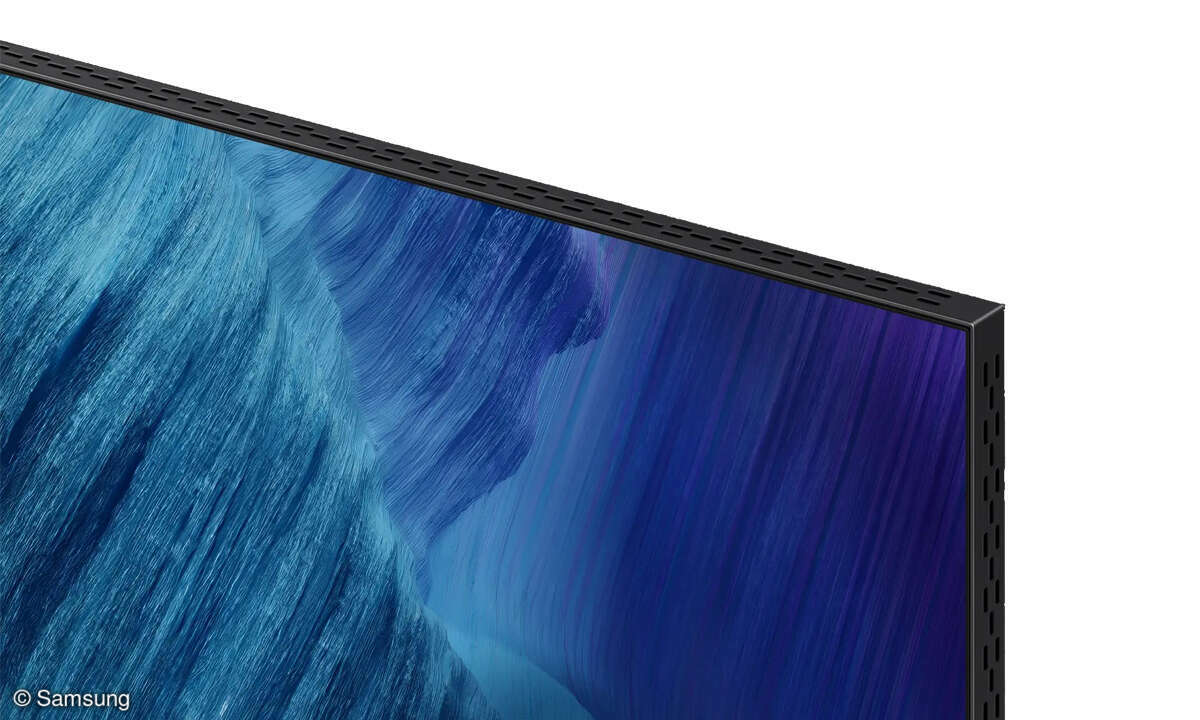 Samsung GQ75QN990F im Test: Rahmen